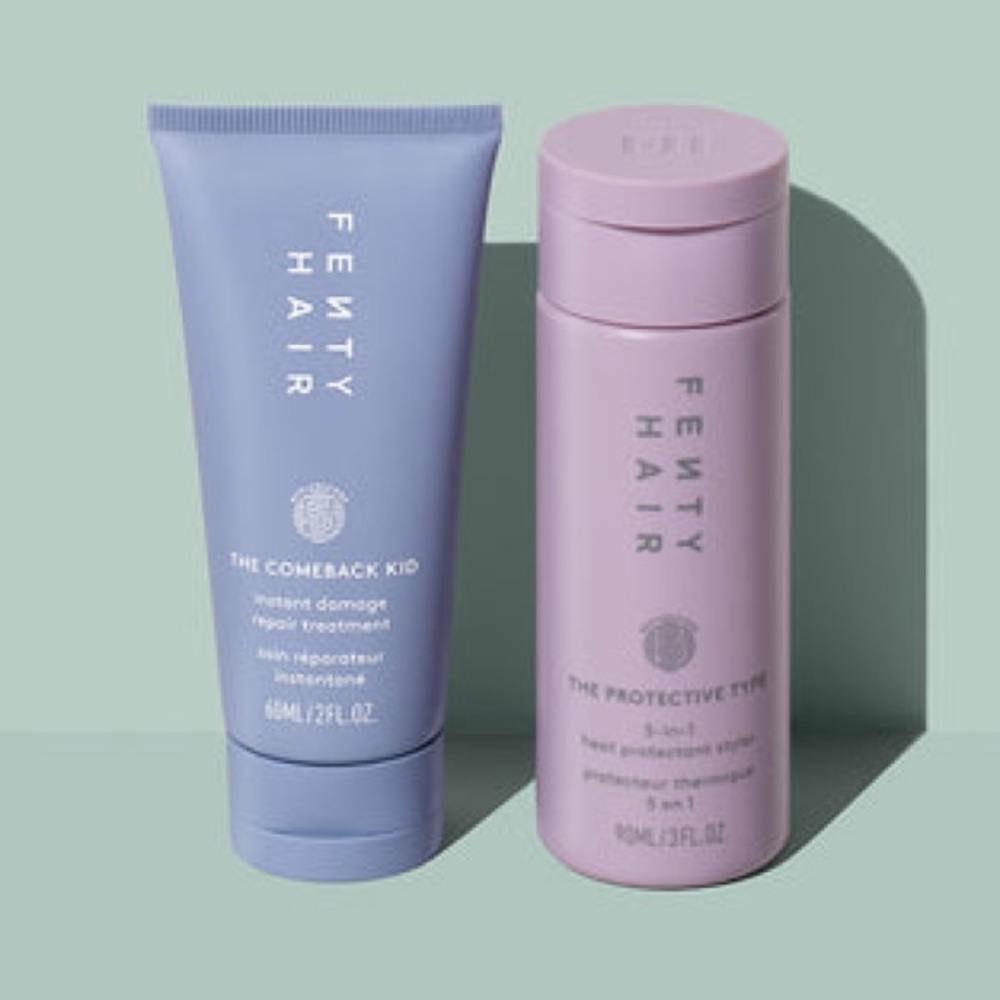 FENTY BEAUTY- PROTECTION POSSE DAMAGE REPAIR TREATMENT + HEAT PROTECTANT - Picture 2 of 11
